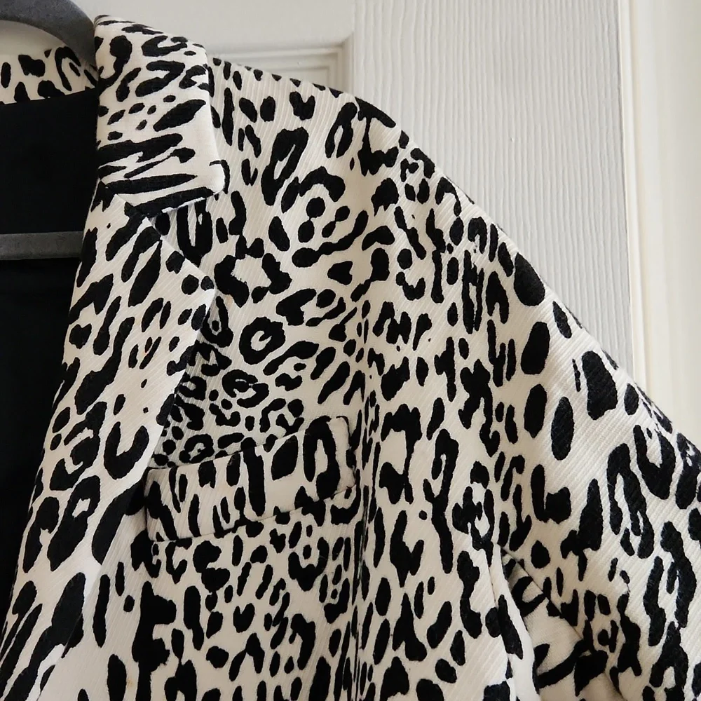 Zara leopard print coat - Picture 2 of 3